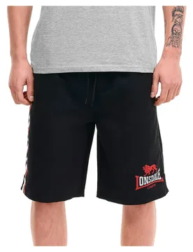 Short Copley Black / Red / White 2XL - Lonsdale - FashionsVida