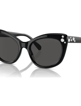 Occhiali da sole, Forma Cat-eye, SK6020, Neri OS - Swarovski - FashionsVida