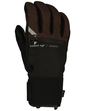 Gants Radiator Stx Black / Brown 8 Homme - Zanier - FashionsVida