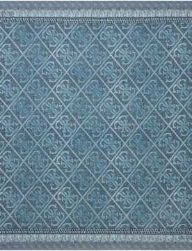 Pañuelo estampado con motivo geométrico y logo - Guess - FashionsVida