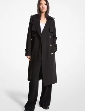 Gabardina de mujer con doble botonadura - MICHAEL Michael Kors - FashionsVida