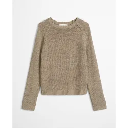Jersey de mujer oversize de hilo de cinta