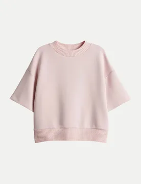 Opus Sweatshirt Galita Rosa 38 - Opus - FashionsVida