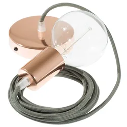 Cables Suspension Luminaire Rm03 1 M Grey / Copper One Size