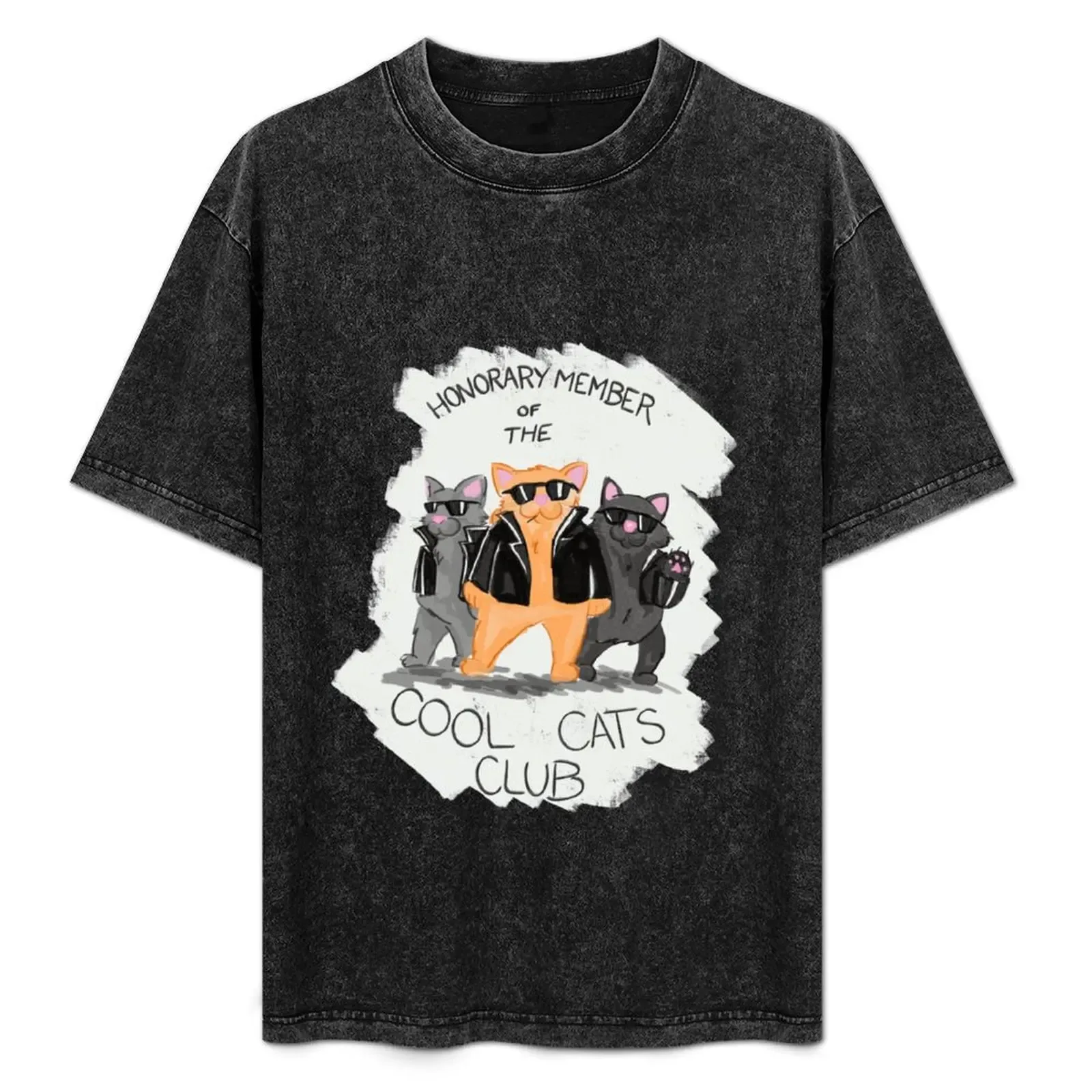 Cool Cats Club T-Shirt Basic Plain Tee for Spring and Summer - Aliexpress - FashionsVida