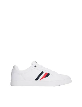 Sneaker Icon Court Stripes White EU 40 - Tommy hilfiger - FashionsVida