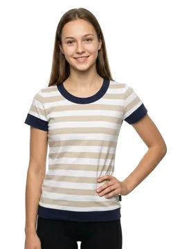 Tonnere Short Sleeve T-shirt Doeskin / Pearl L Women - Sea Ranch - FashionsVida