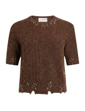 Pullover Mujer Marrón M,S,XL,XS Mujer - KAOS JEANS - FashionsVida