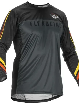 Maglia Da Enduro A Maniche Lunghe Lite Se Speeder Black / Red / Yellow - FLY Racing - FashionsVida