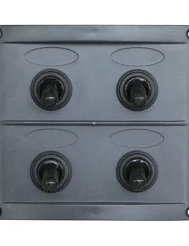 Switches Electric Panel 15a 12v Grey 108 x 95 mm unisex - A.a.a. - FashionsVida