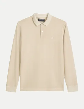 Marc O' Polo Poloshirt Beige 3XL - Marc O'Polo - FashionsVida