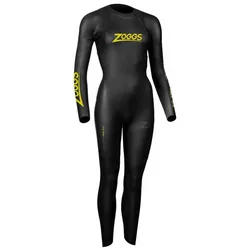 Ow Free 3/2 Mm Woman Long Sleeve Neoprene Wetsuit Black / Yellow XS Women
