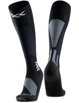 Chaussettes Longues Ski Discover Merino X Black / Grey EU 39-41 Homme - X-SOCKS - FashionsVida