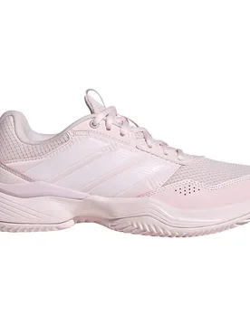 Gamecourt 3 Clay Shoes Distilled Pink / Distilled Pink / Cloud White UK 3.5 - Adidas - FashionsVida