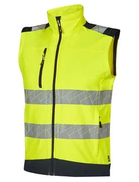 Gilet Boreal Yellow Fluo 4XL - U-Power - FashionsVida
