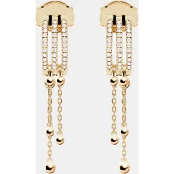 Pendientes Cosmic Spell de oro y diamantes