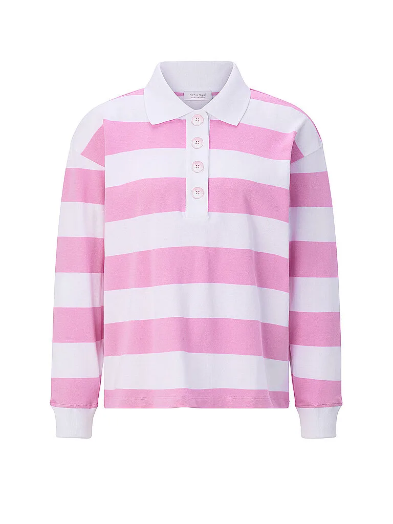 RICHROYAL Poloshirt rosa M Damen - RICHROYAL - FashionsVida
