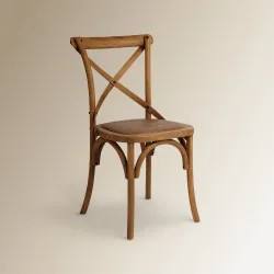 Silla de madera de Aspa