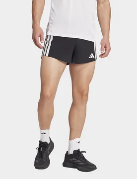 Mens Short Da Running Adizero Gel Pocket - Nero, nero nero Uomo taglia XL 8cm - Adidas - FashionsVida