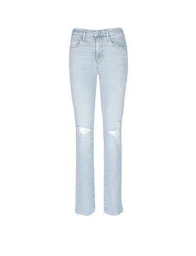 Jeans taille haute coupe droite 724 bleu clair 29/L30 - Levis - FashionsVida