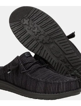 Zuecos de hombre en malla elástica - HeyDude - FashionsVida