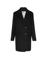 Wollmantel ISFIELD schwarz 42 damen