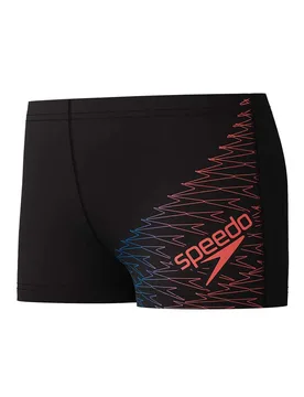 Medley Logo Swimming Shorts Anthracite / Neon Coral 11-12 Years Boys - Speedo - FashionsVida