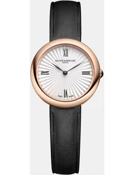 Baume & Mercier - Reloj de mujer Joia M0A10849 de piel negro - Baume & Mercier - FashionsVida