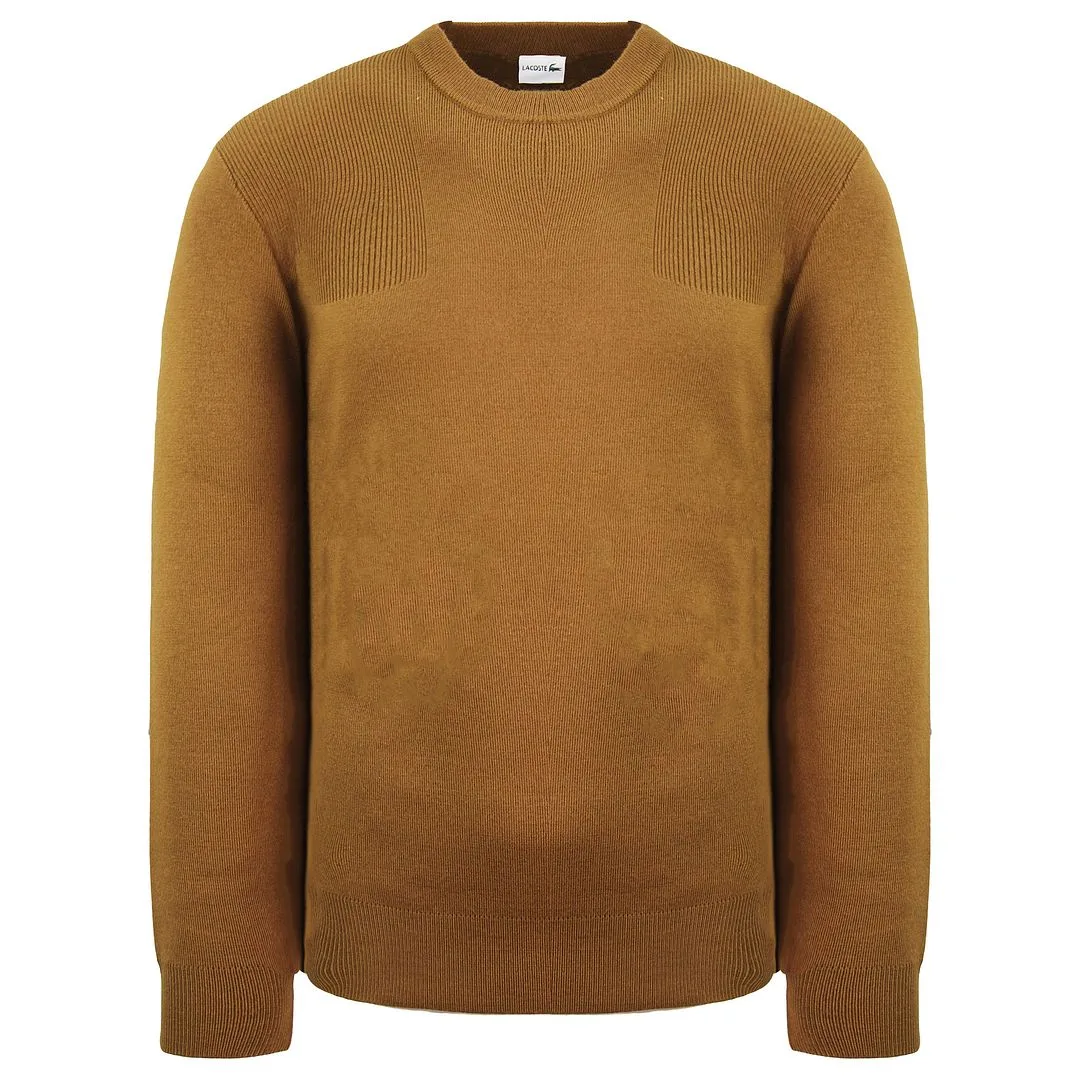 Plain Mens Brown Sweater Wool (Archived) - Size 3xl - Lacoste - FashionsVida