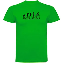 Maglietta A Maniche Corte Evolution Bike Green