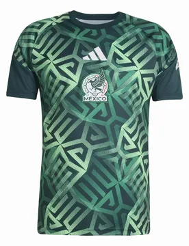 Maillot Prematch Mexique 2026 - Vert - male - Size: 2XL - Adidas - FashionsVida