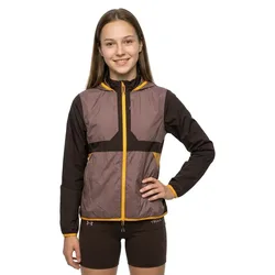 Launch Trail Jacket Brown / Reflective 2XL Women