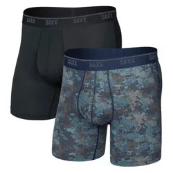 Boxers Quest Quick-dry Mesh 2 Unités Matrix Camo / Black XS