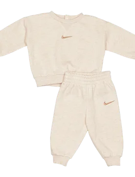 Essential Unisex Tracksuits - White - Size - White - Size: 9 Months - Nike - FashionsVida