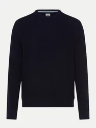 Strickpullover RICK aus Woll-Mix Blau L