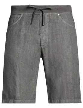 Pantalones cortos y bermudas Hombre Gris 44,46,48,50,52,54,56,58 Hombre - 120% Lino - FashionsVida
