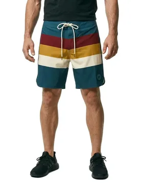 After Hours 18´´ Shorts Teal Stripe 28 Men - Fasthouse - FashionsVida