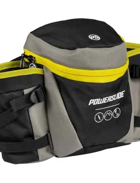 Sac Banane Hip Bag Nordic Grey / Yellow One Size unisex - Powerslide - FashionsVida