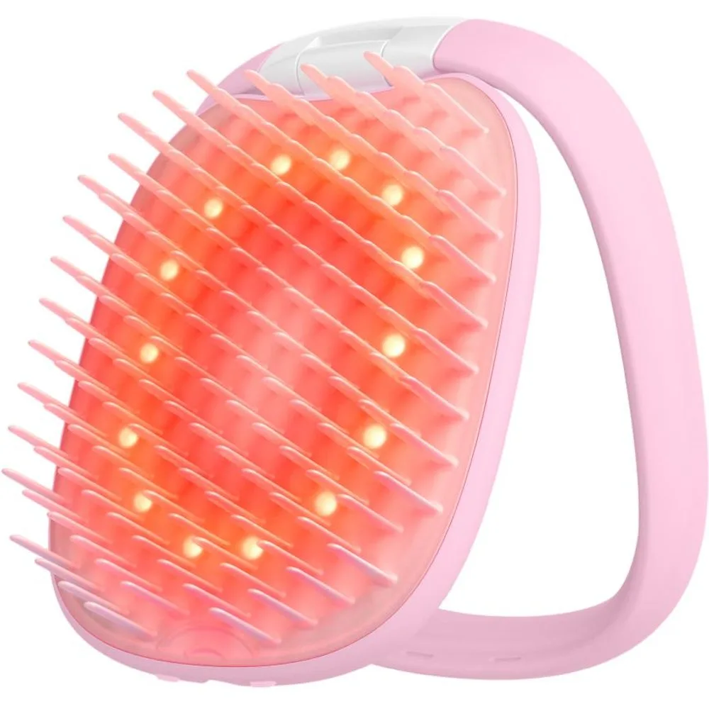 Flip Led Detangling Hairbrush Pearl Pink - Foreo - FashionsVida
