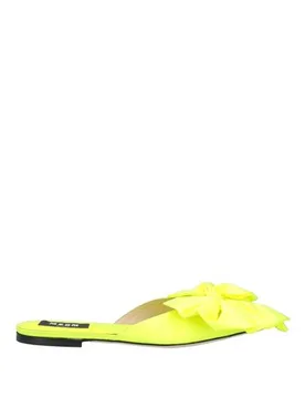 Mules & Clogs Damen Gelb 36,37 Damen - Msgm - FashionsVida