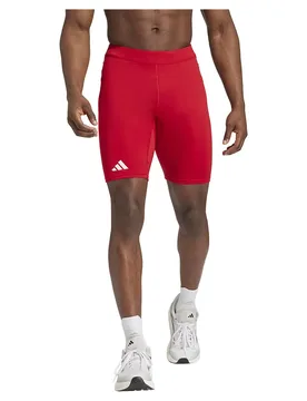 Adizero Essentials Short Leggings Team Power Red 2 XS Men - Adidas - FashionsVida
