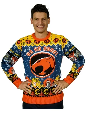 Pull De Noël Thundercats Red / Black 2XL unisex - Aaa Merchandise - FashionsVida