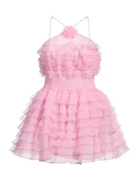 Mini-Kleid Damen Rosa 34,36 Damen - STAUD - FashionsVida