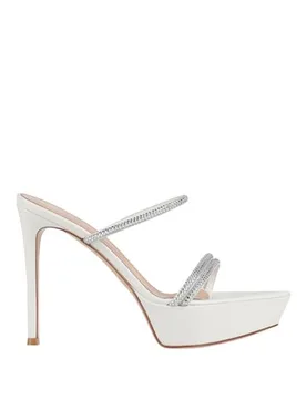 Sandale Damen Weiß 38,38.5,39,39.5,40,40.5,41,41.5,42 Damen - Gianvito Rossi - FashionsVida