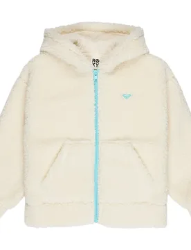 Polaire Zippée Back To Full Zipped Coconut Milk 12 Années Fille - Roxy - FashionsVida