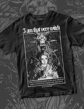 I Am That Very Witch cotton shirt - Aliexpress - FashionsVida