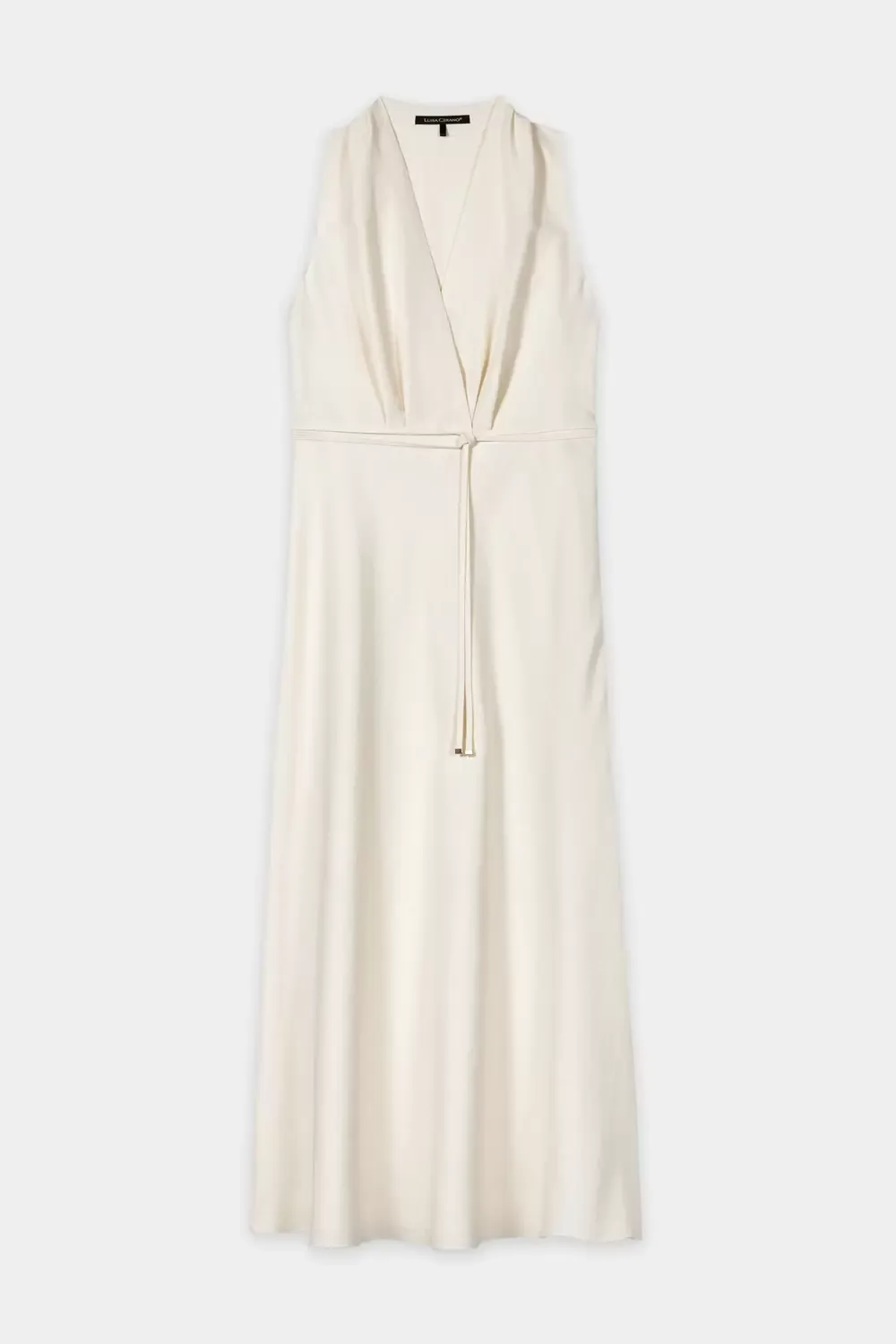 Midikleid aus Leinen-Mix female - 36 - FashionsVida
