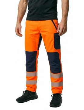 Pantalon De Travail Sirius 20 Unités Orange Fluo S - U-Power - FashionsVida