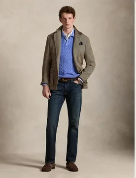 Vaqueros de hombre Hampton Relaxed Straight elásticos - Polo Ralph Lauren - FashionsVida