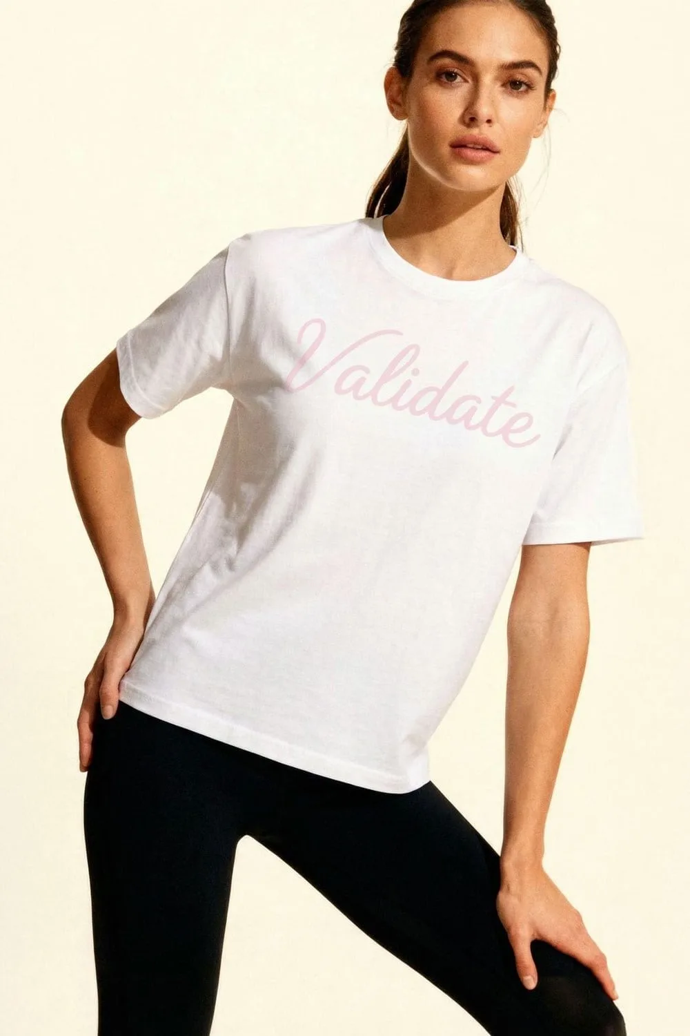 Script Women's T-Shirt - - Size: XXL - Validate - FashionsVida